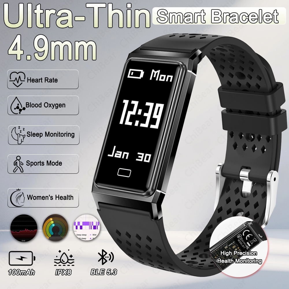2026New 4.9mm Ultra-Slim Smart - Smartwatch Slim Watches For Men recension och pris