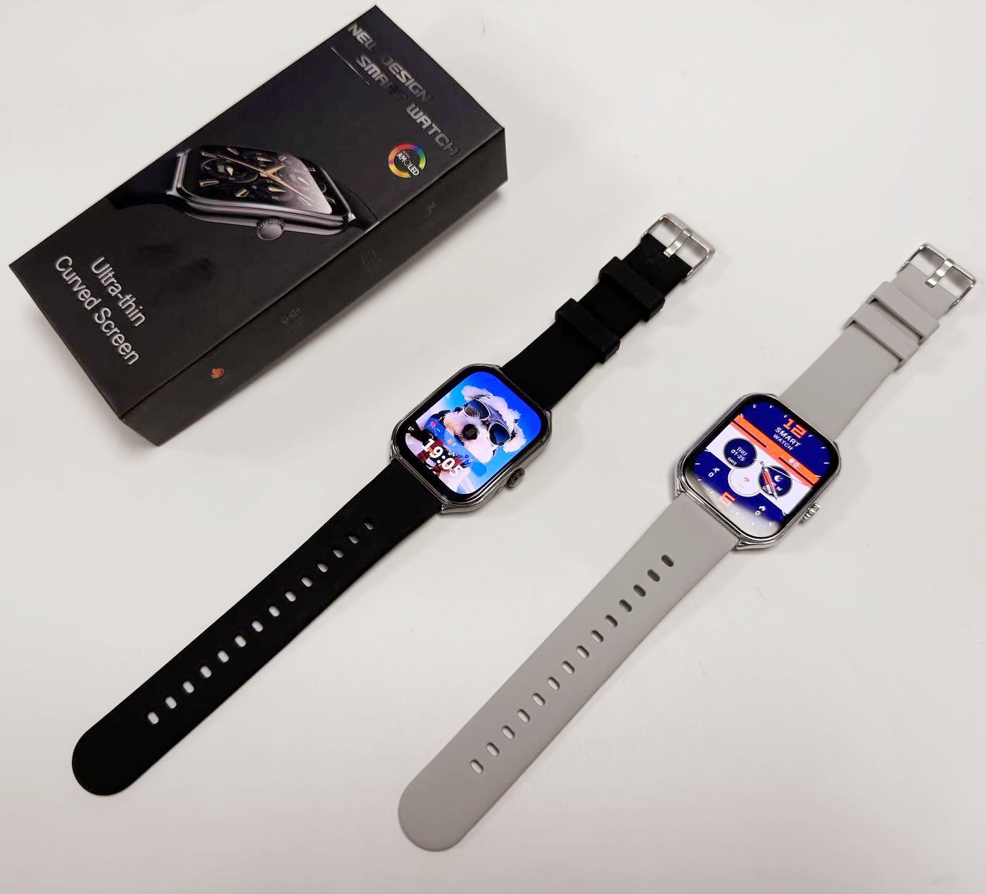 Fashion Ultra-Slim Amoled Smar - Smartwatch Slim Watches For Men recension och pris