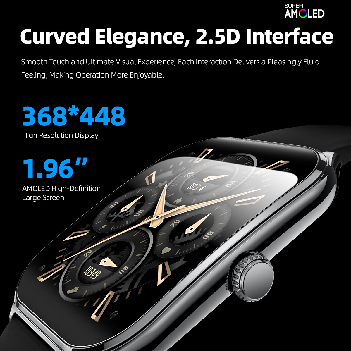 Fashion Ultra-Slim Amoled Smar - Smartwatch Slim Watches For Men recension och pris