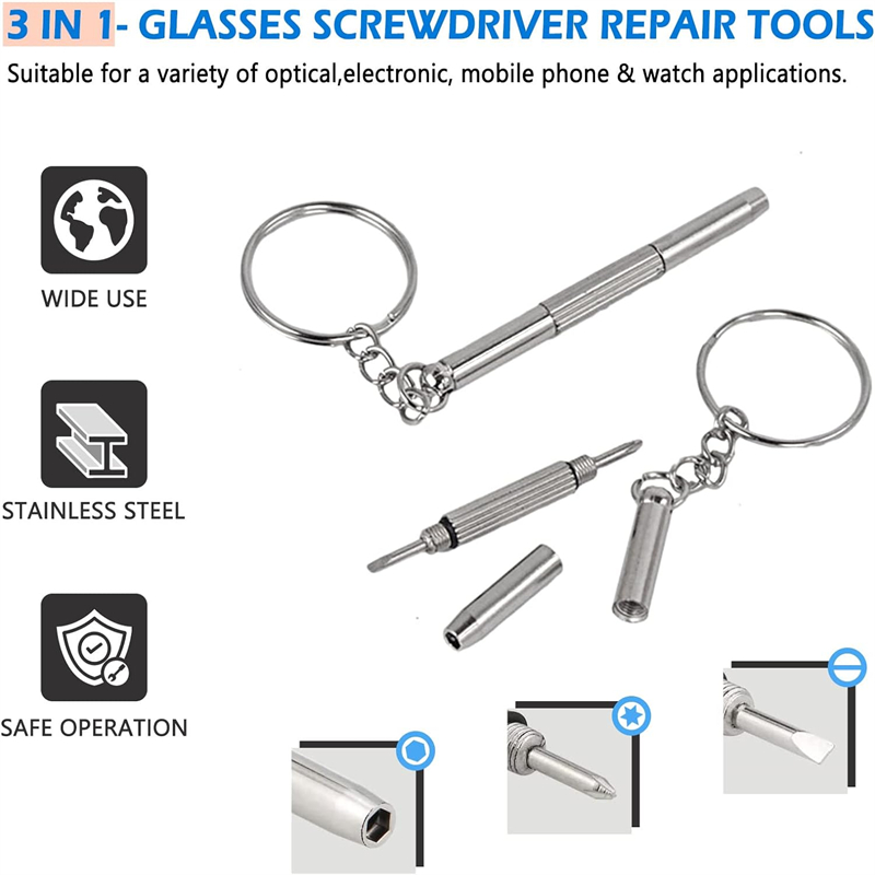 Mini Hand Glasses Screwdrivers - Watchmaker Screwdriver recension och pris