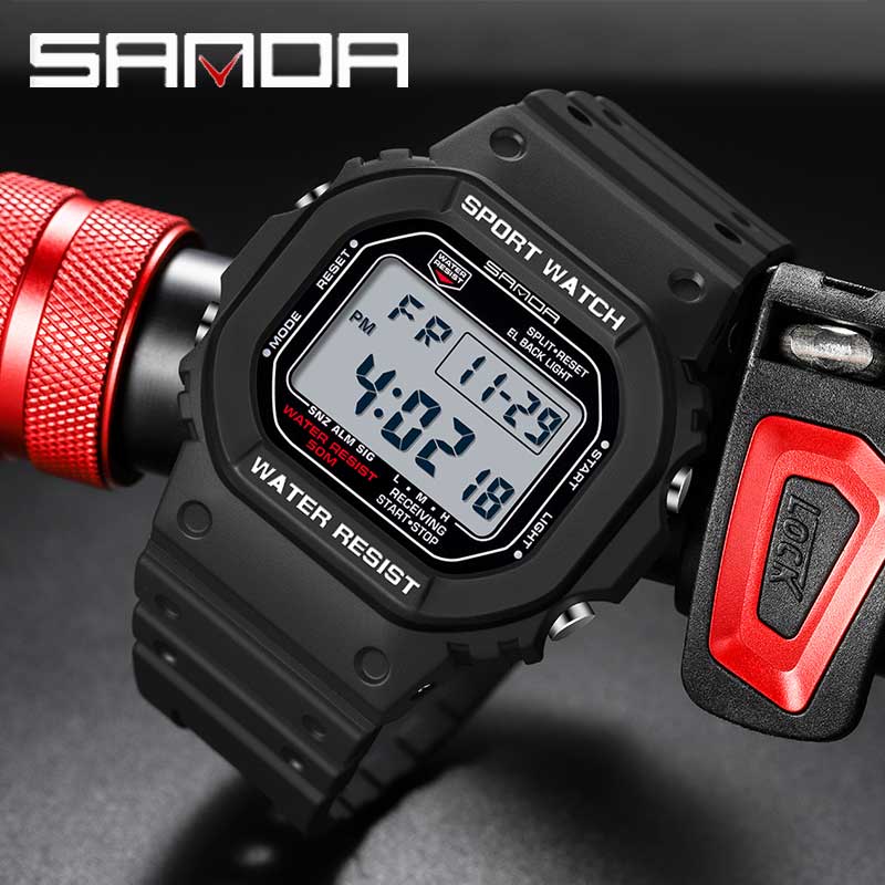 SANDA G Style Digital Watch Me - Tide Watch Surf recension och pris