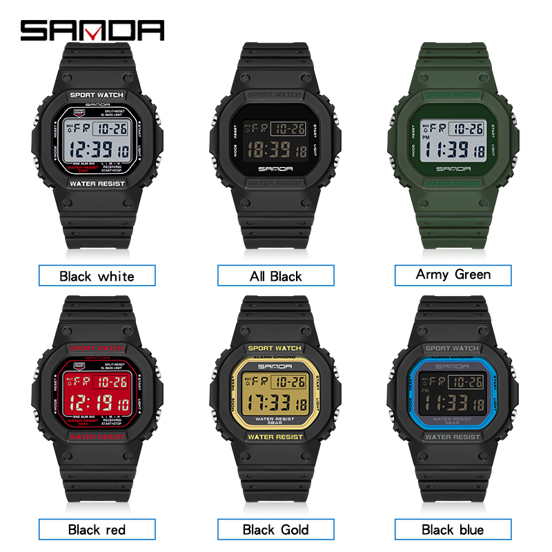 SANDA G Style Digital Watch Me - Tide Watch Surf recension och pris