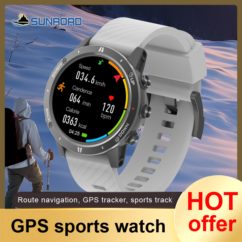 2024 New Sunroad GPS Sports Wa - Smartwatch Digital Watches For Men recension och pris