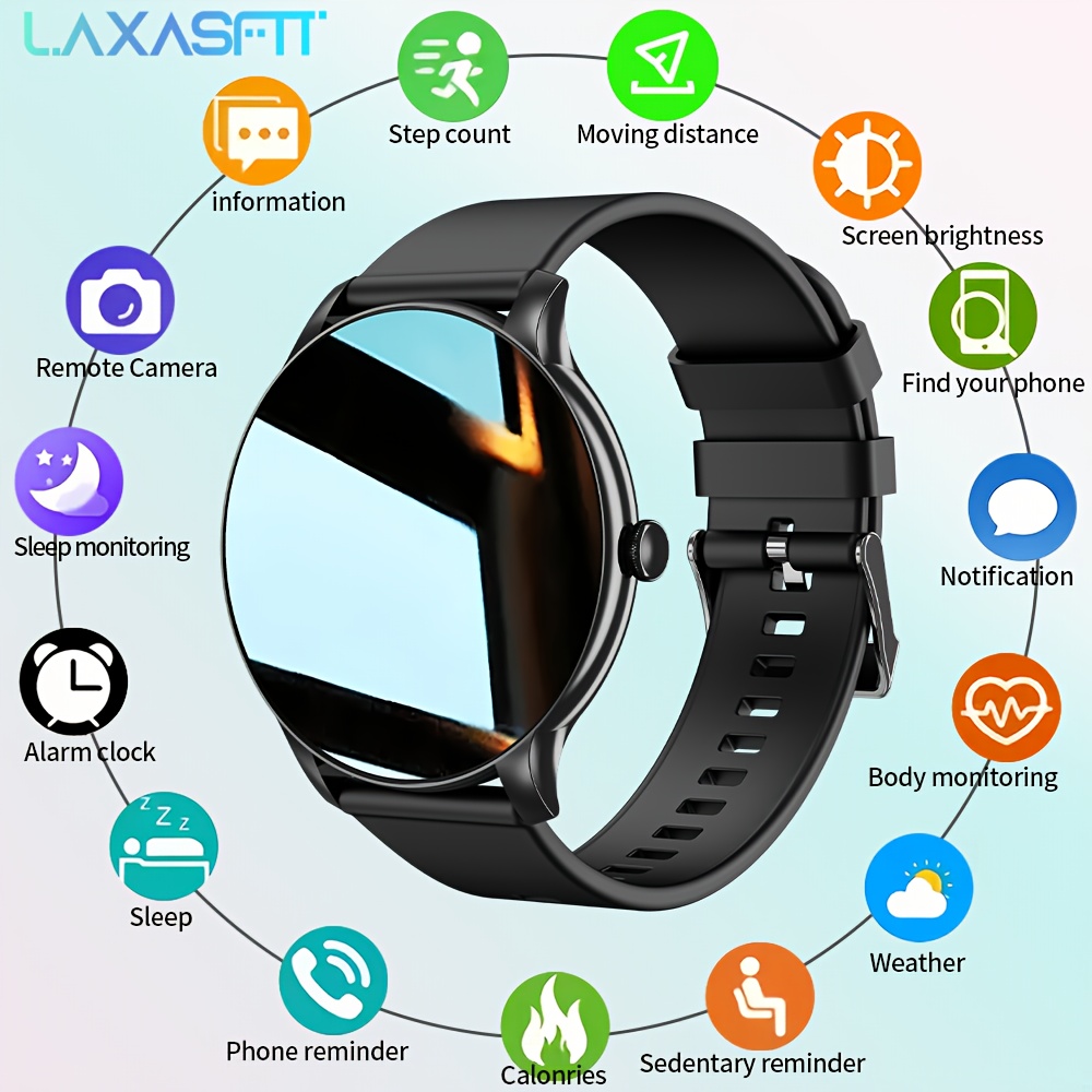 LAXASFIT Outsport Smart Watch  - Smartwatch Watches Gift For Women recension och pris