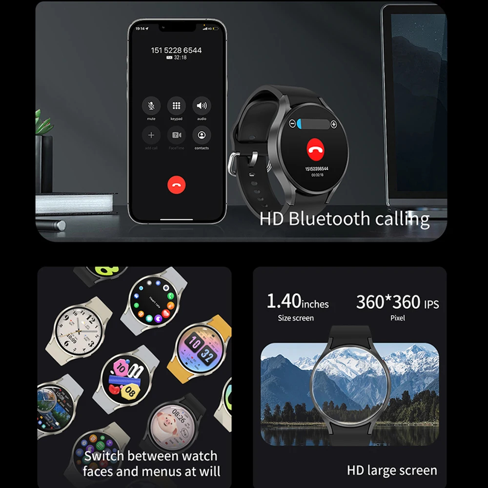 Smart Watch GPS Track Smart Wa - Smartwatch Professional Watches For Men recension och pris