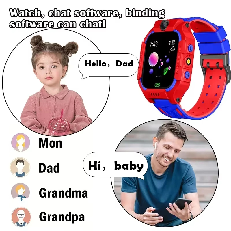 Lenov 5G Child Camera Smart Wa - Smartwatch Watches For Kid Girl recension och pris