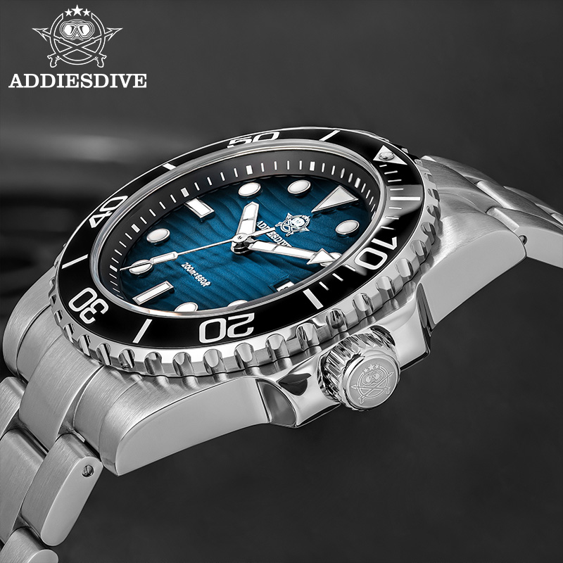 ADDIESDIVE Men's 2115 Quartz W - Waterproof Diving Watch recension och pris